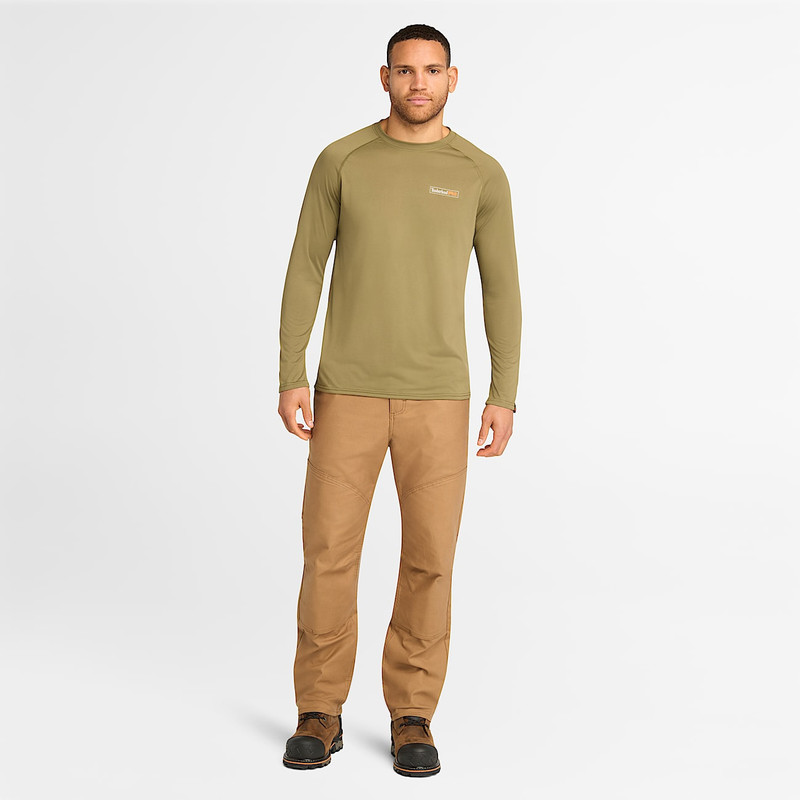 Men's Timberland PRO® Wicking Good Sport Long-Sleeve T-Shirt 3