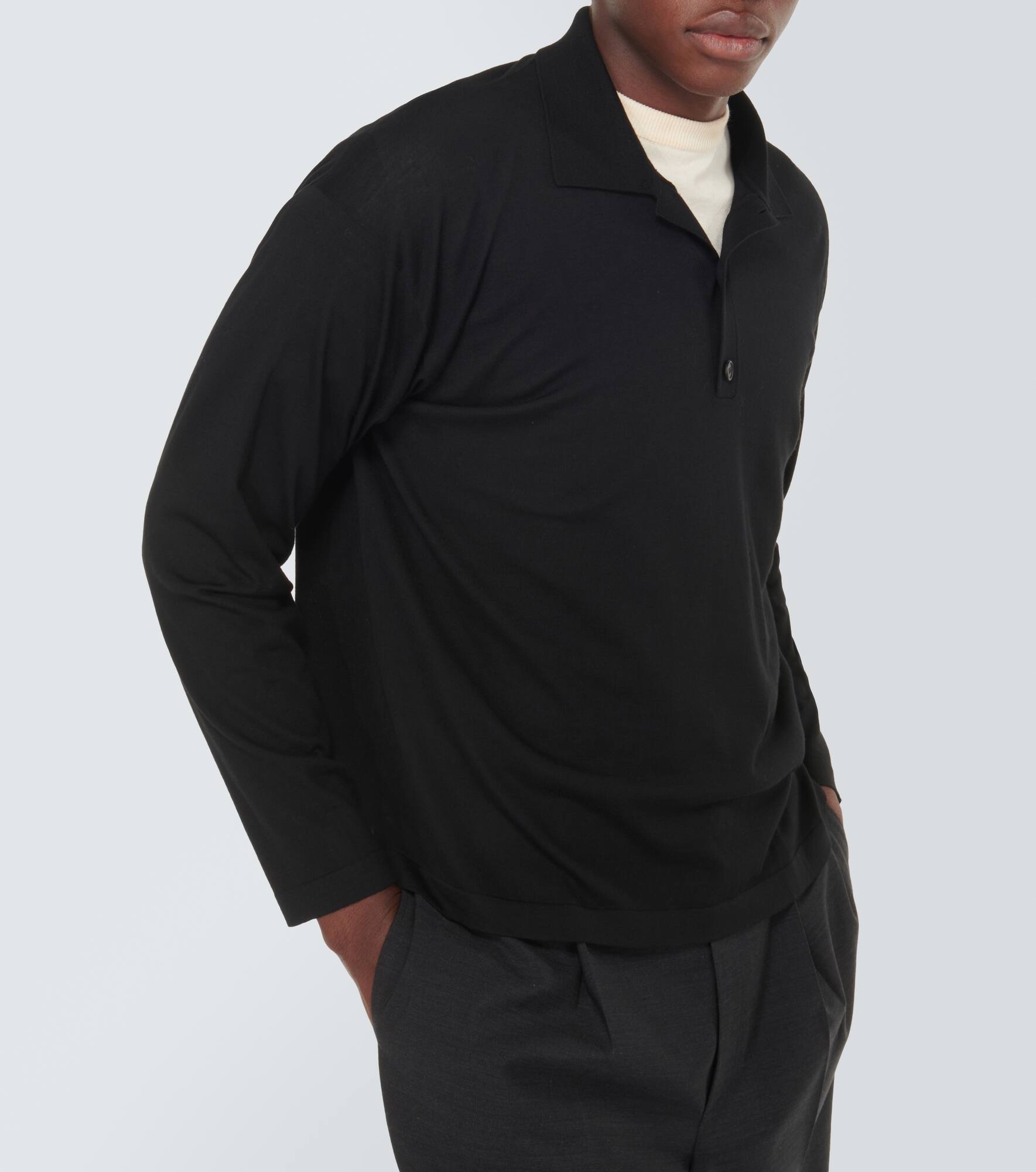 Djon wool polo sweater - 5