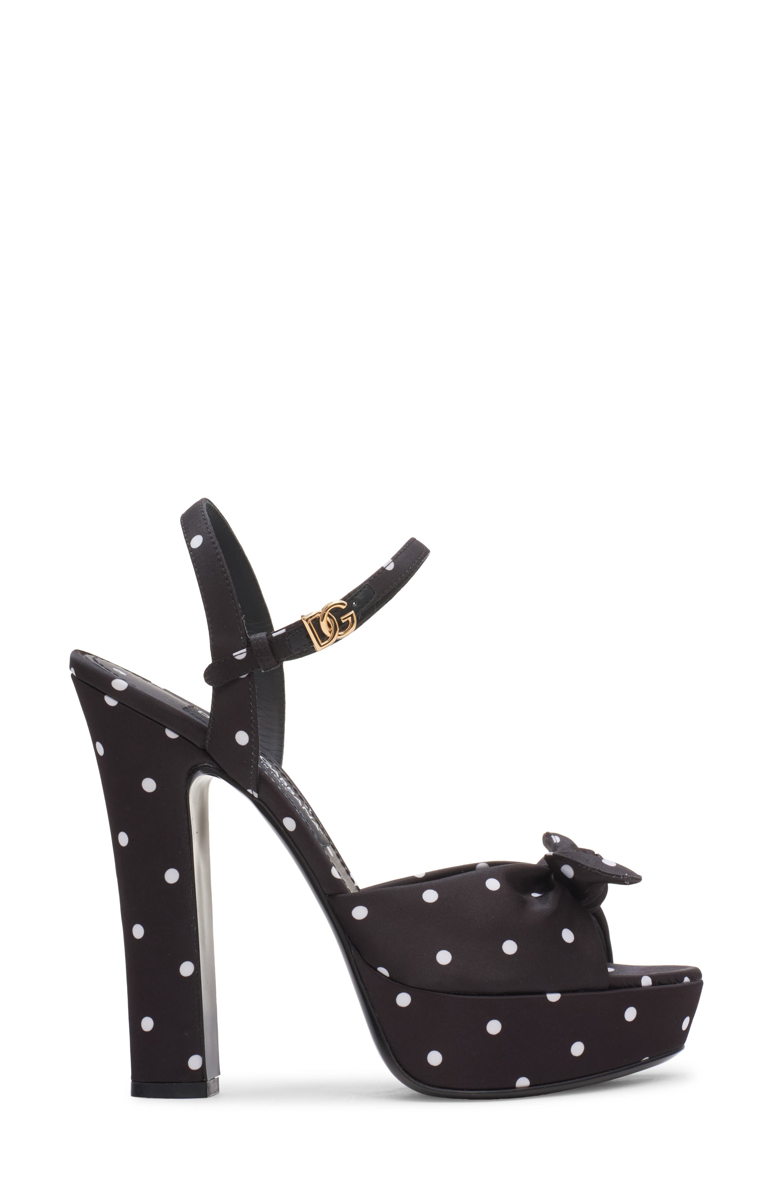 Dolce&Gabbana Mambo Platform Sandal in Nero at Nordstrom - 3