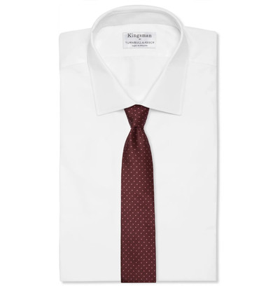 TOM FORD 8cm Polka-Dot Silk-Jacquard Tie outlook