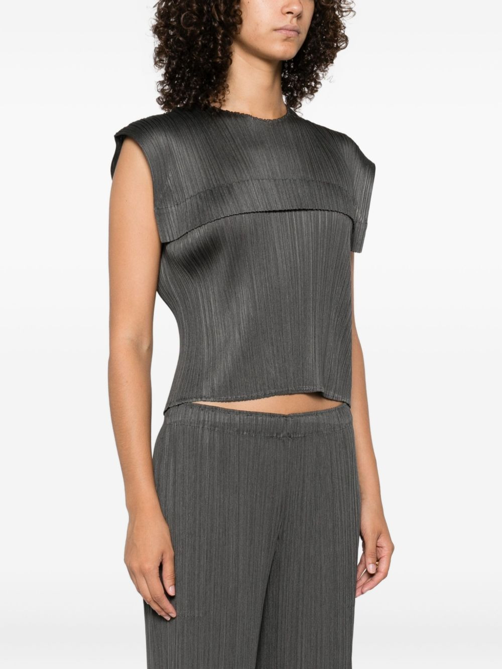 pleated-panel top - 3