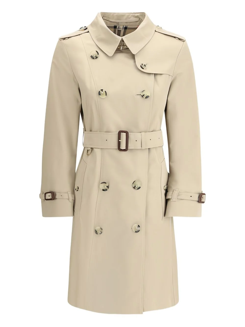Burberry Women Chelsea Cotton Trench Coat - 1