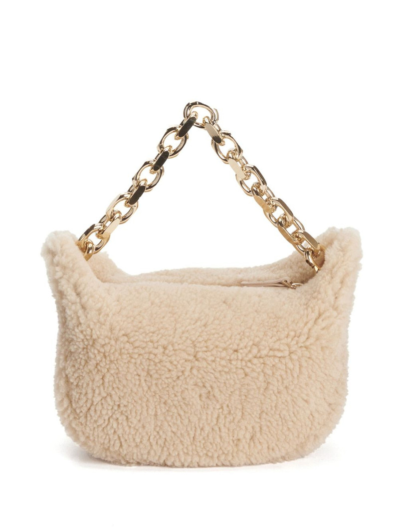 small shearling eyelet bag 3