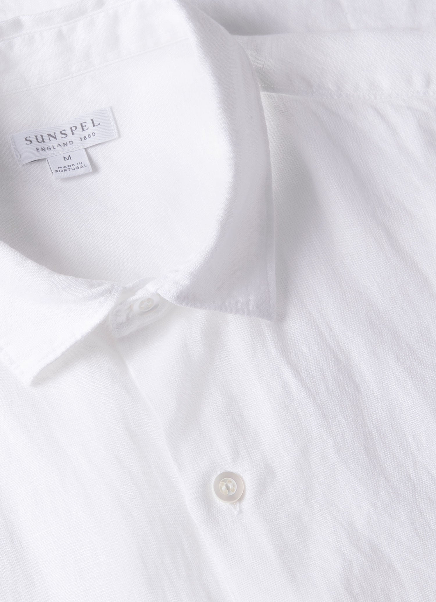 Short Sleeve Linen Shirt - 4