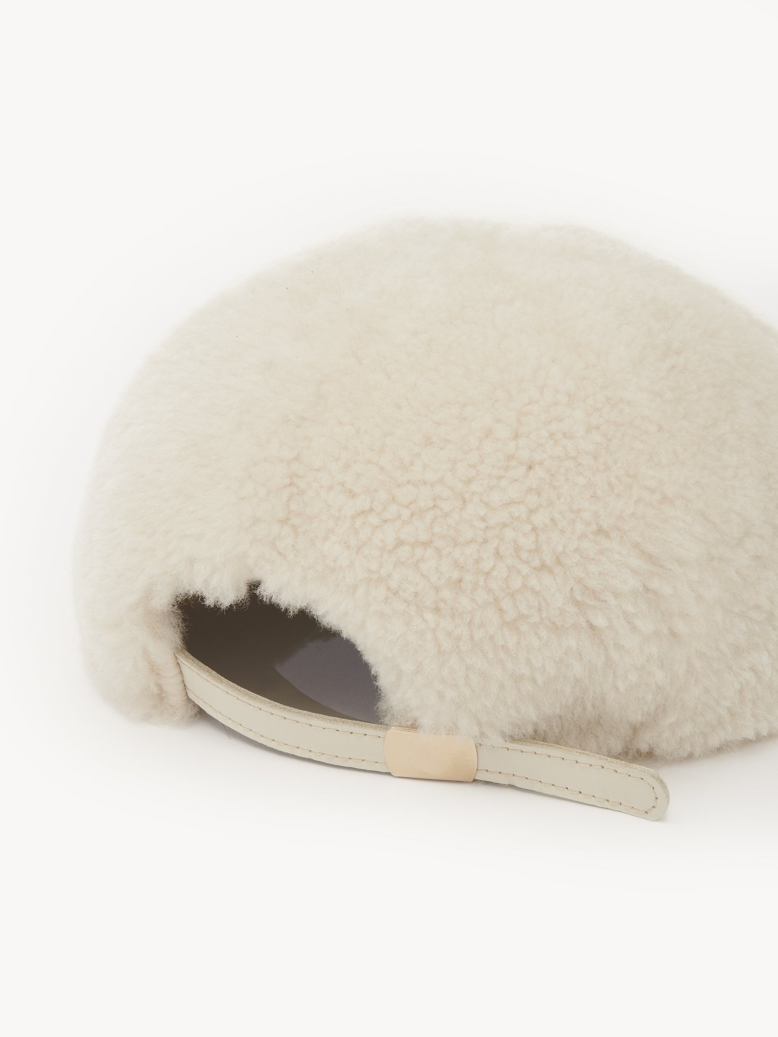 SHEARLING CAP - 3