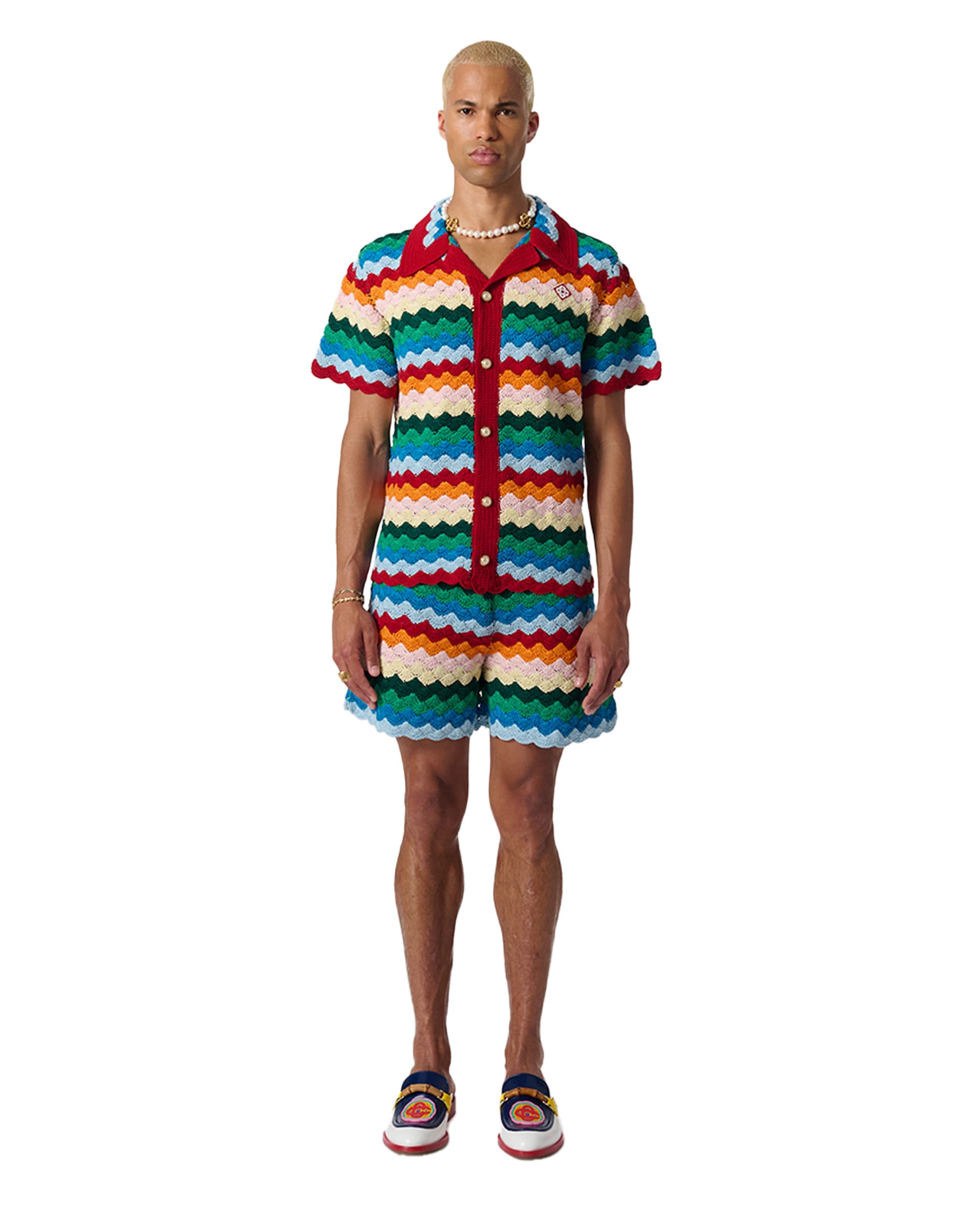 Shell Crochet Shirt | Casablanca Paris - 1