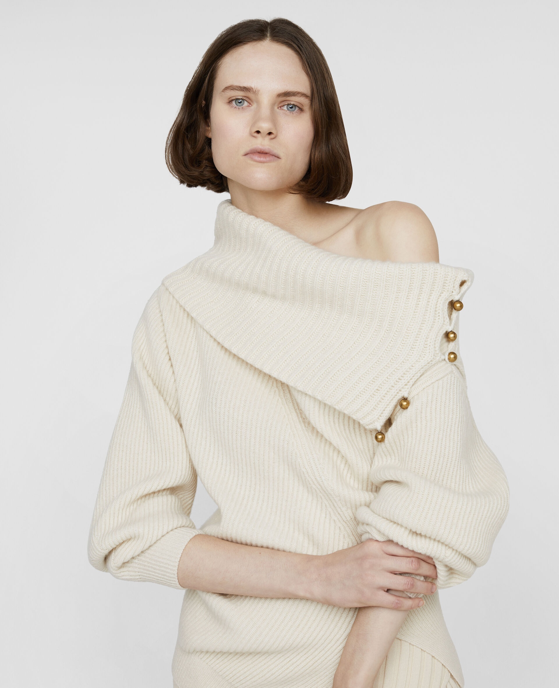 Ribbed Knit Jumper - 4