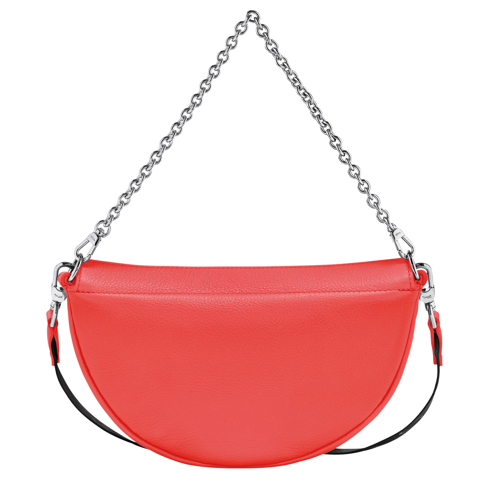 Smile S Crossbody bag Strawberry - Leather - 4