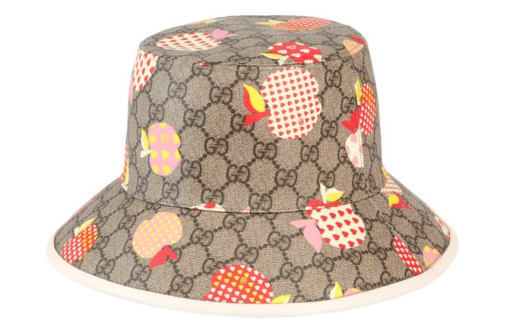 Gucci Les Pommes Bucket Hat 'Beige' 663388-3HAED-8477 - 3