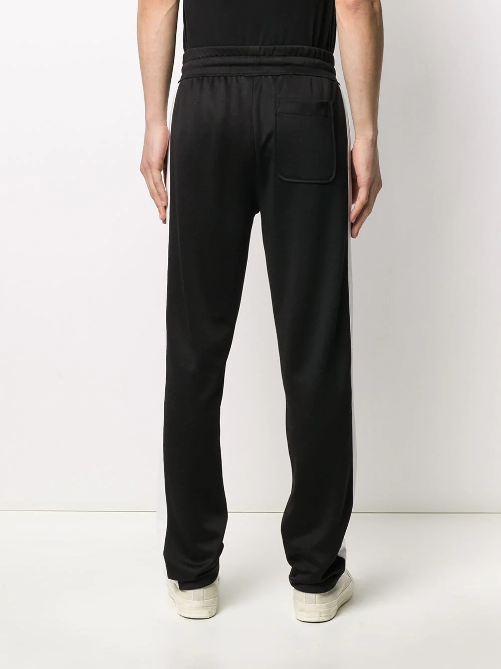 technical track pants with Ami embroidery - 4