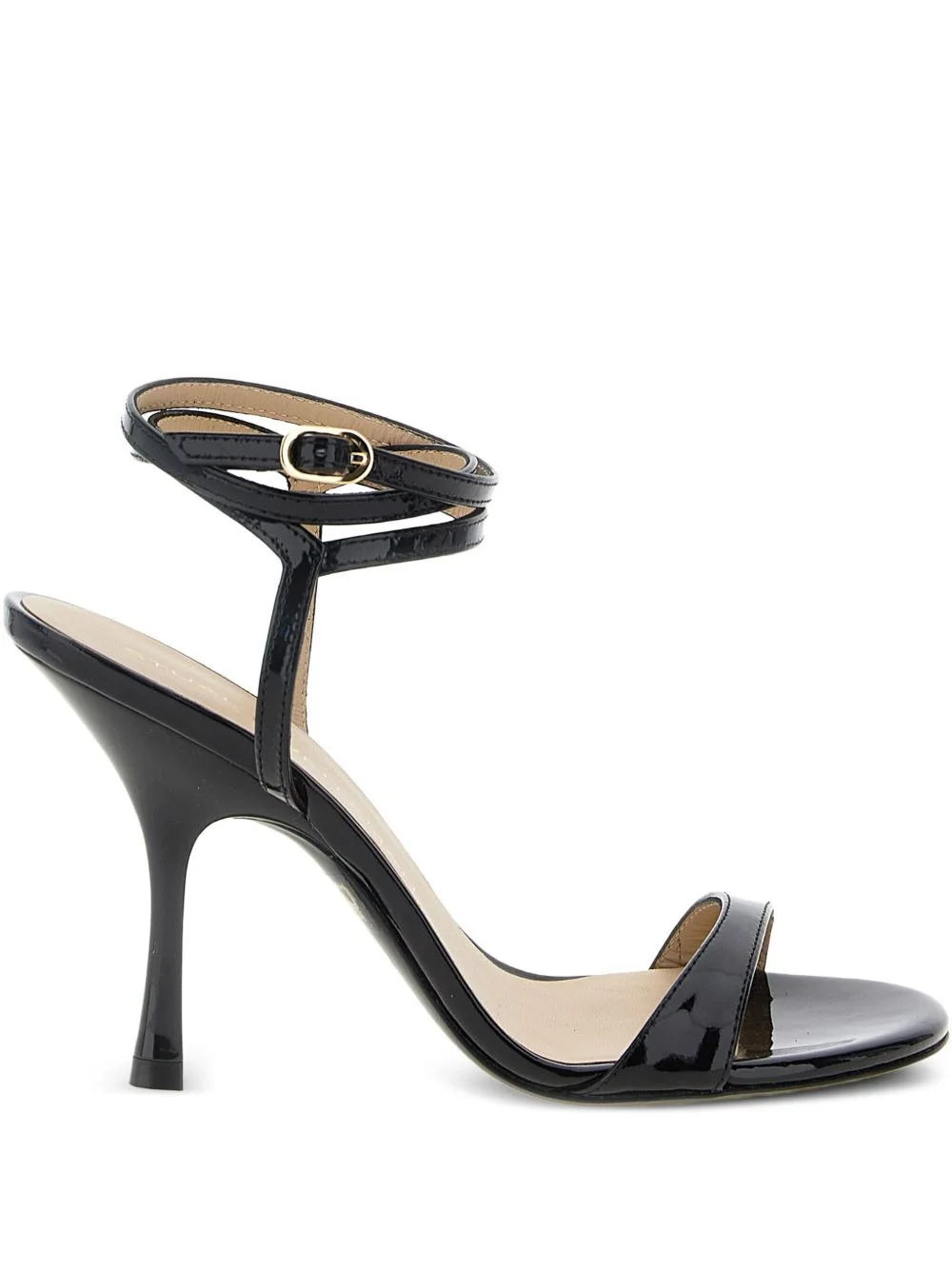 100mm Nudist wrap-ankle sandals - 1