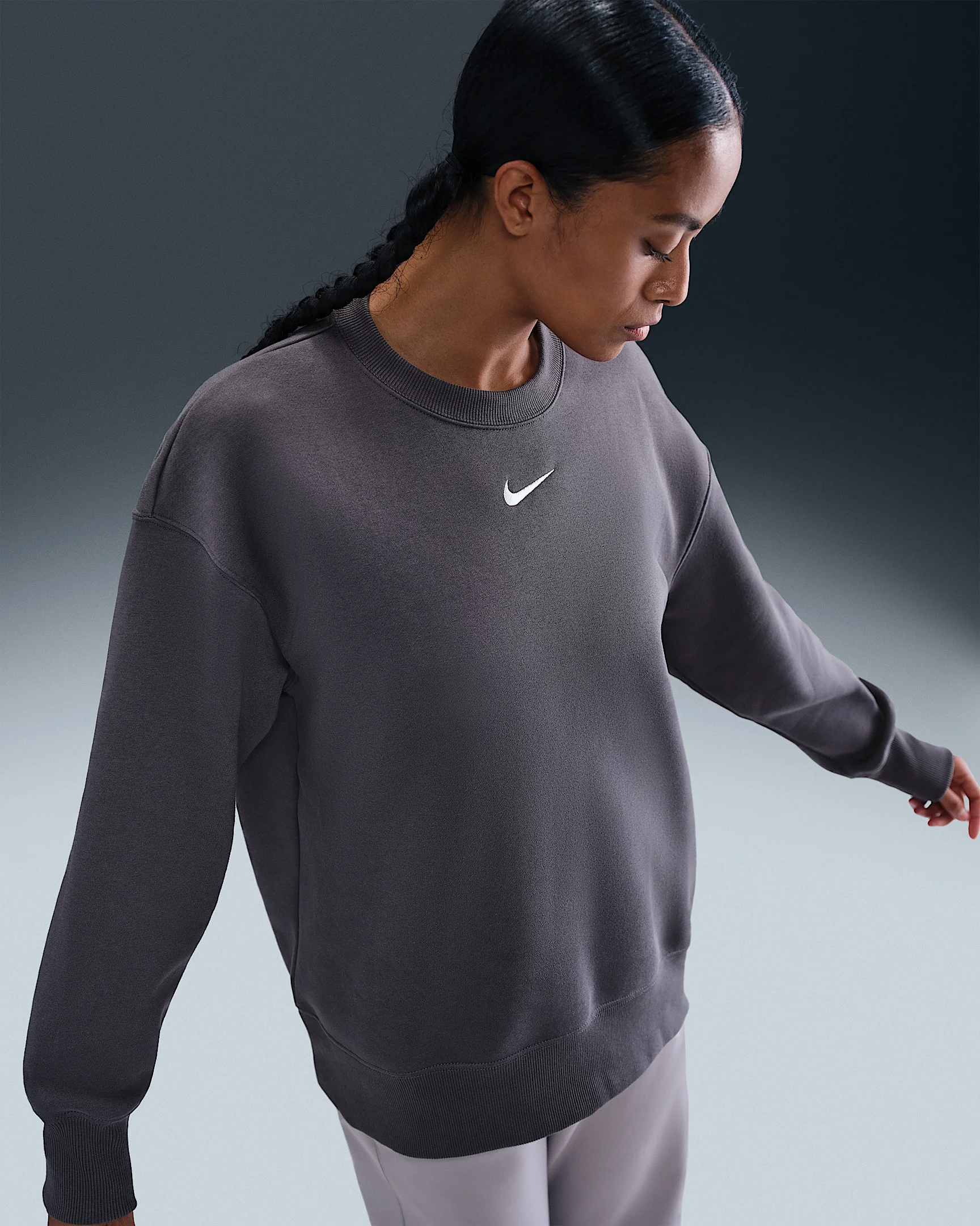 Nike Sportswear Phoenix Fleece Women's Oversized Crew-Neck Sweatshirt - 1