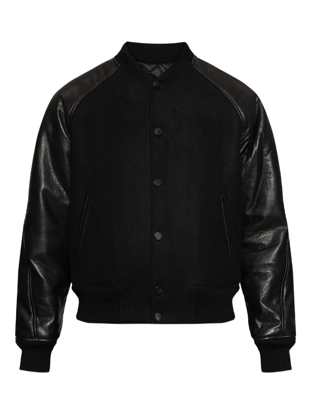 panelled bomber jacket - 1