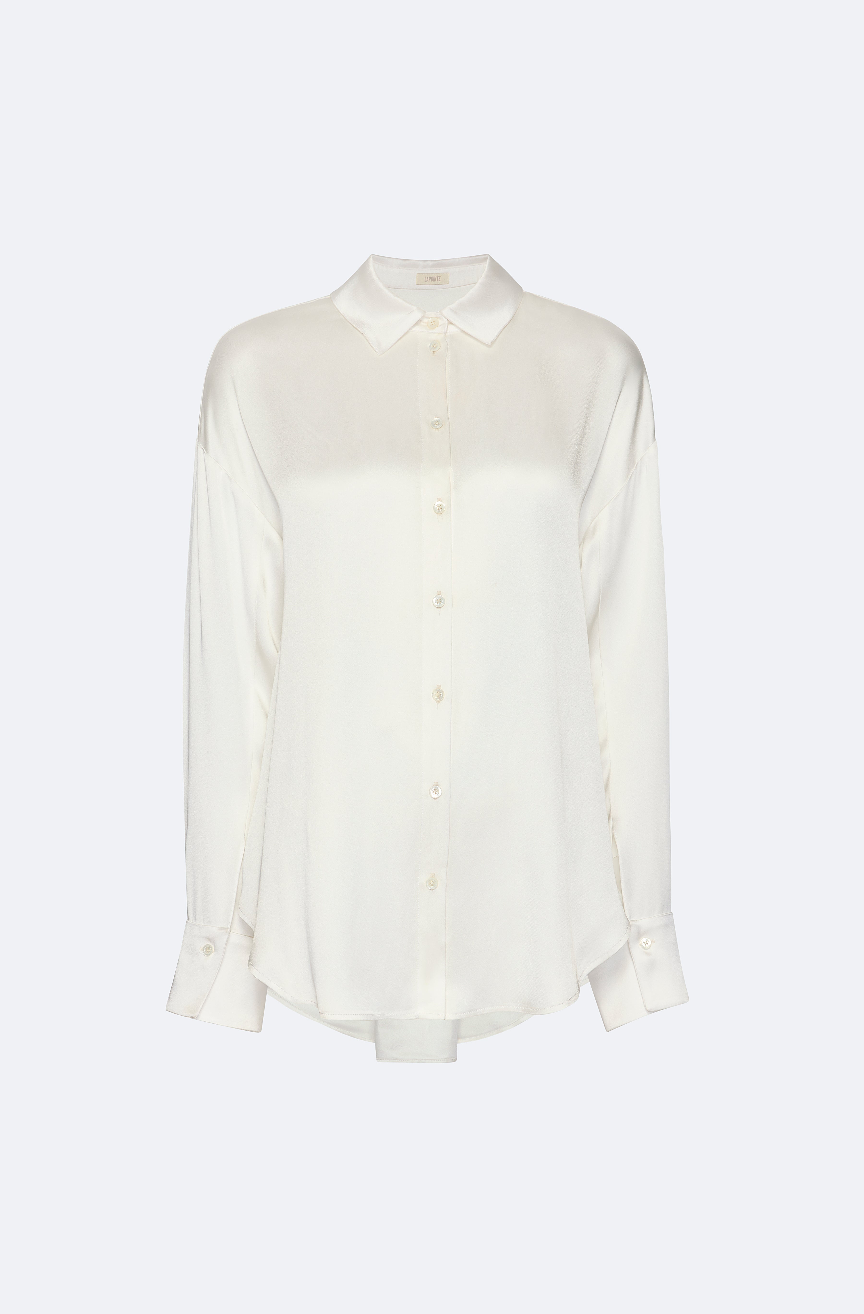 Satin Button Down Top - 1