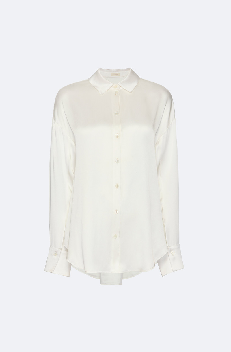 Satin Button Down Top 1