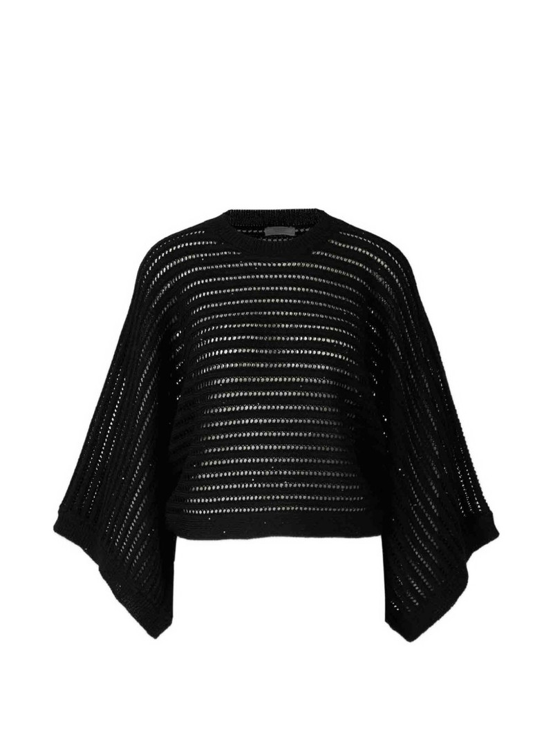 open-knit sweater 1