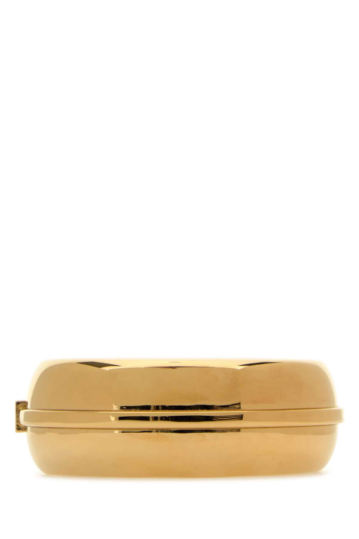 Fendi Women Gold Metal Fendigraphy Bracelet - 2