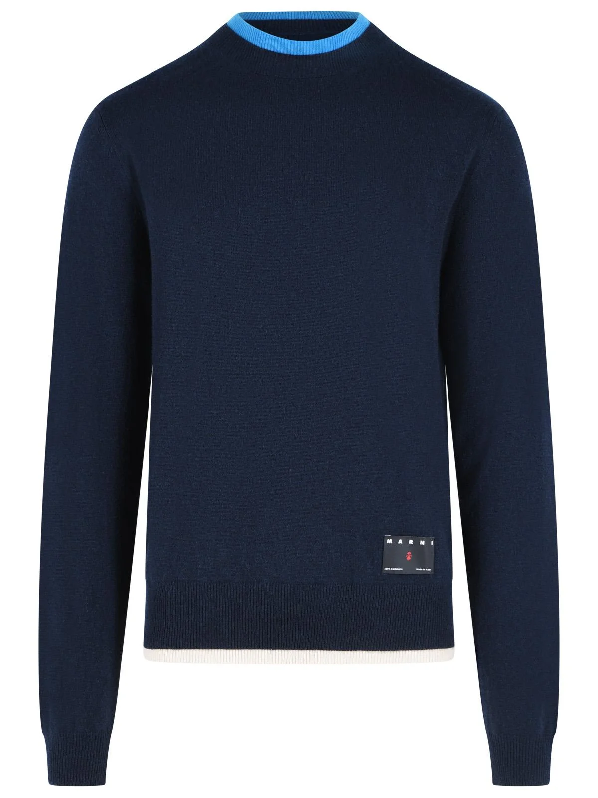 Marni Blue Cashmere Sweater Men - 1