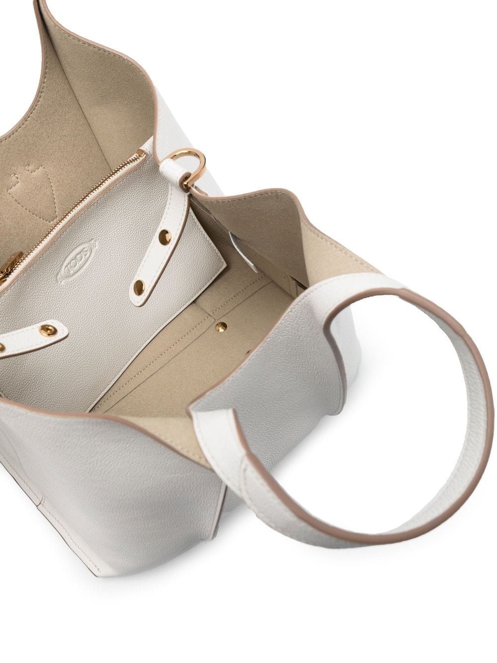Timeless logo charm tote bag - 6