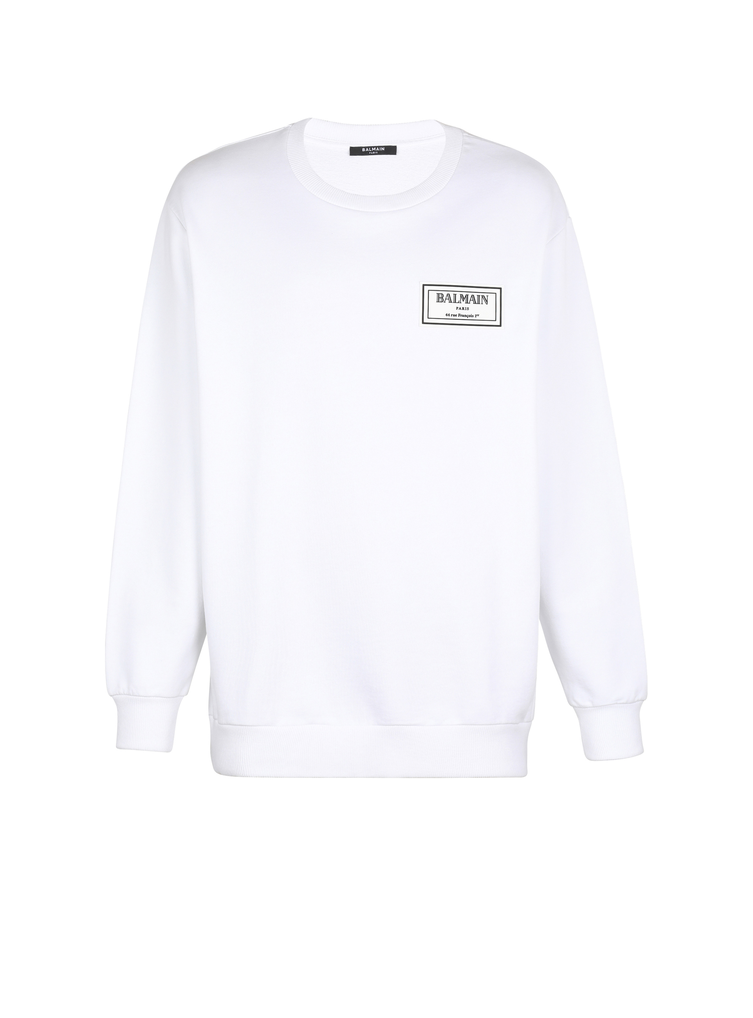 Sweatshirt with rubber patch - 1