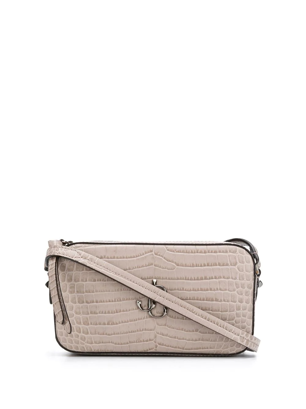 Hale crocodile-effect crossbody bag - 1