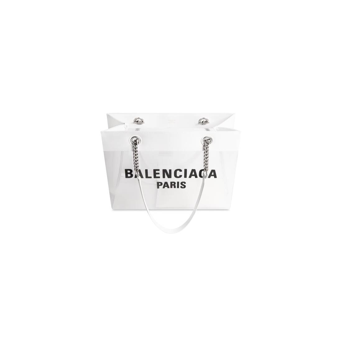 Duty Free Medium Tote Bag in White - 5