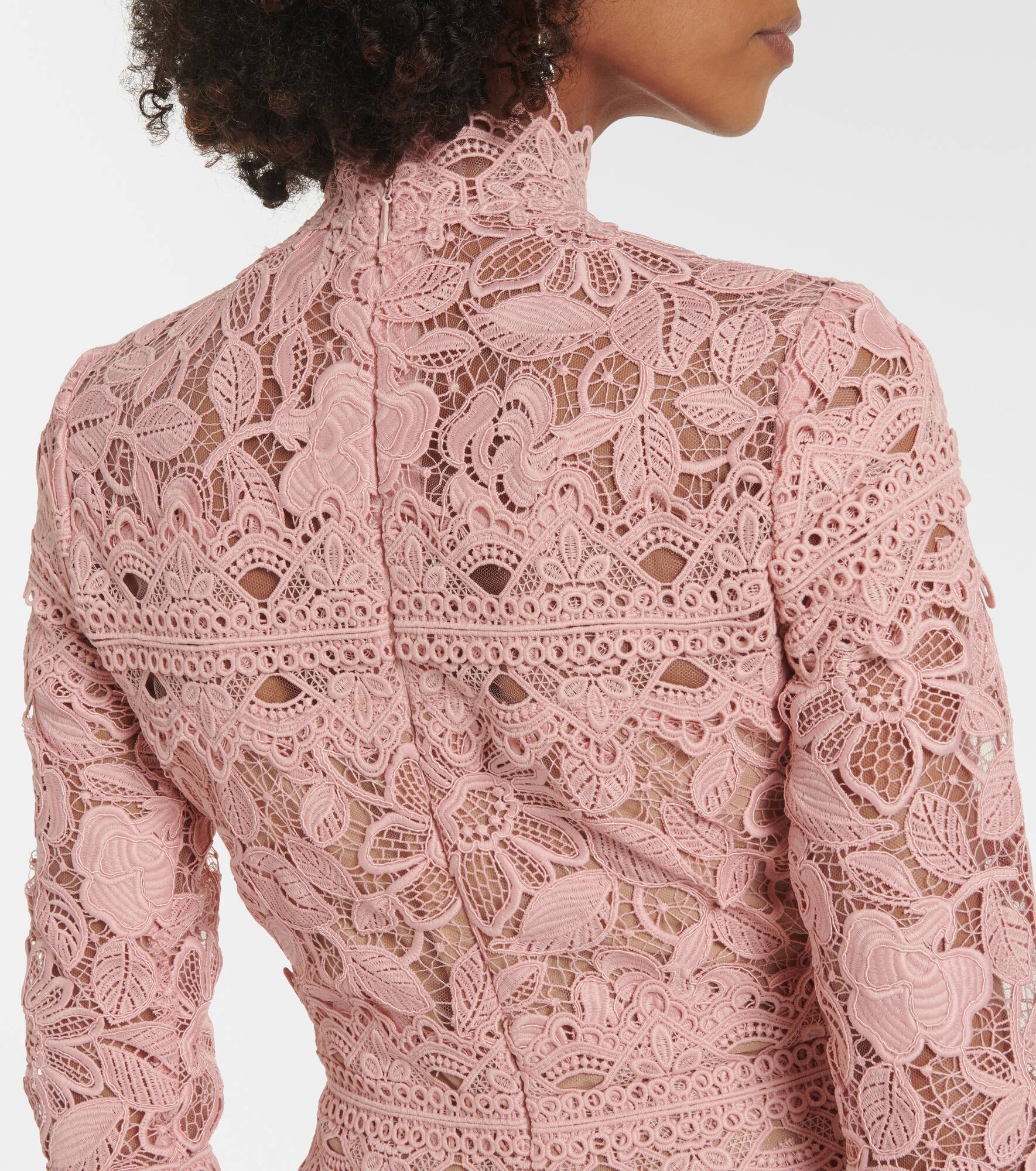 Floral lace gown - 6