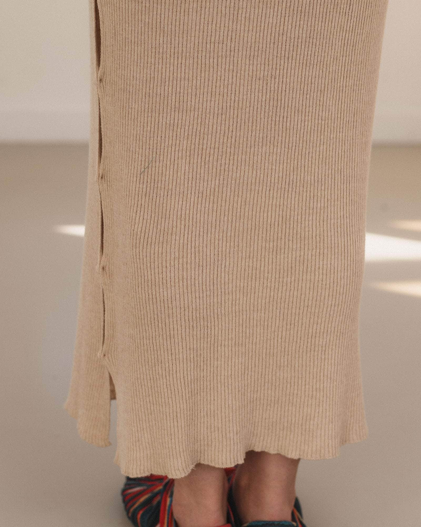 Franca Dress - Linen Cotton Rib - 5