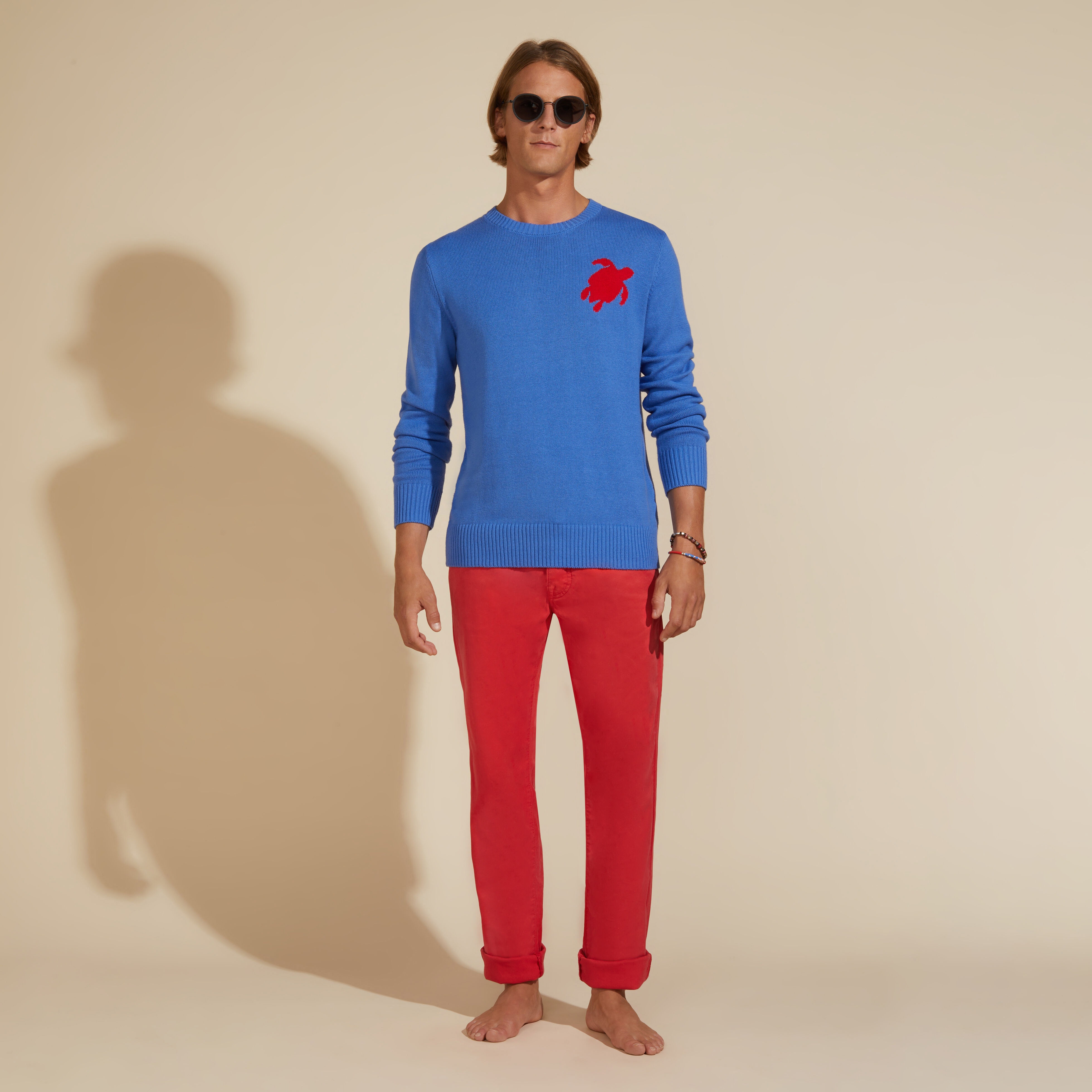 Men 5-Pockets Tencel Gabardine Pants - 5