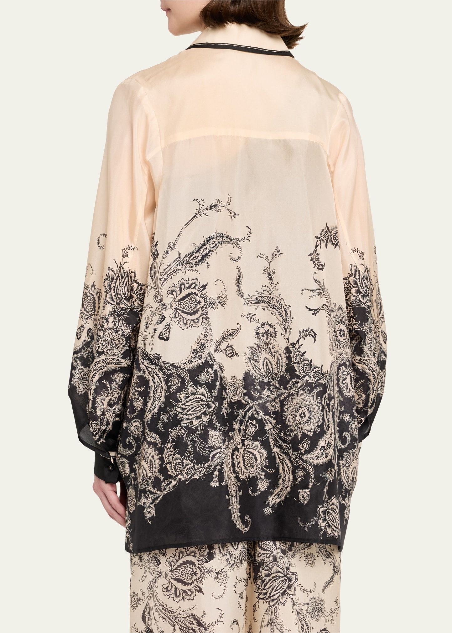 Rhiannon Relaxed Silk Shirt - 3