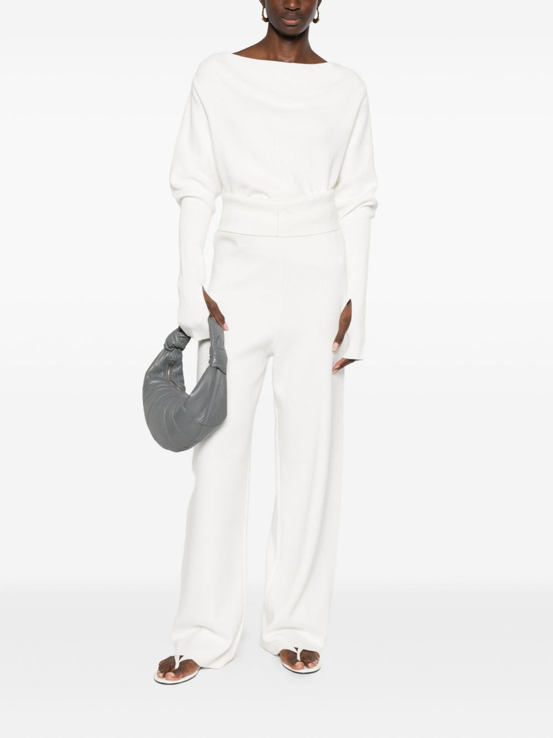 AYA MUSE seam-detail trousers outlook