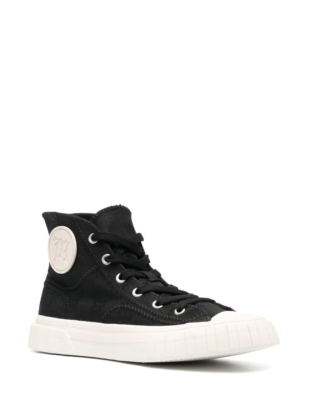 monogram high-top trainers - 2