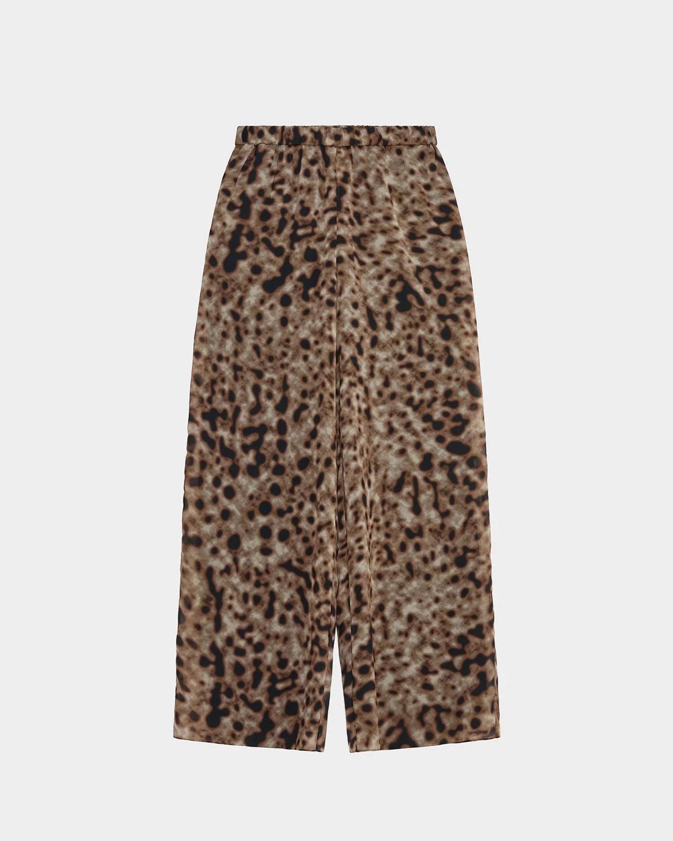 ROCCO TROUSER IN PRINTED CHIFFON - 1