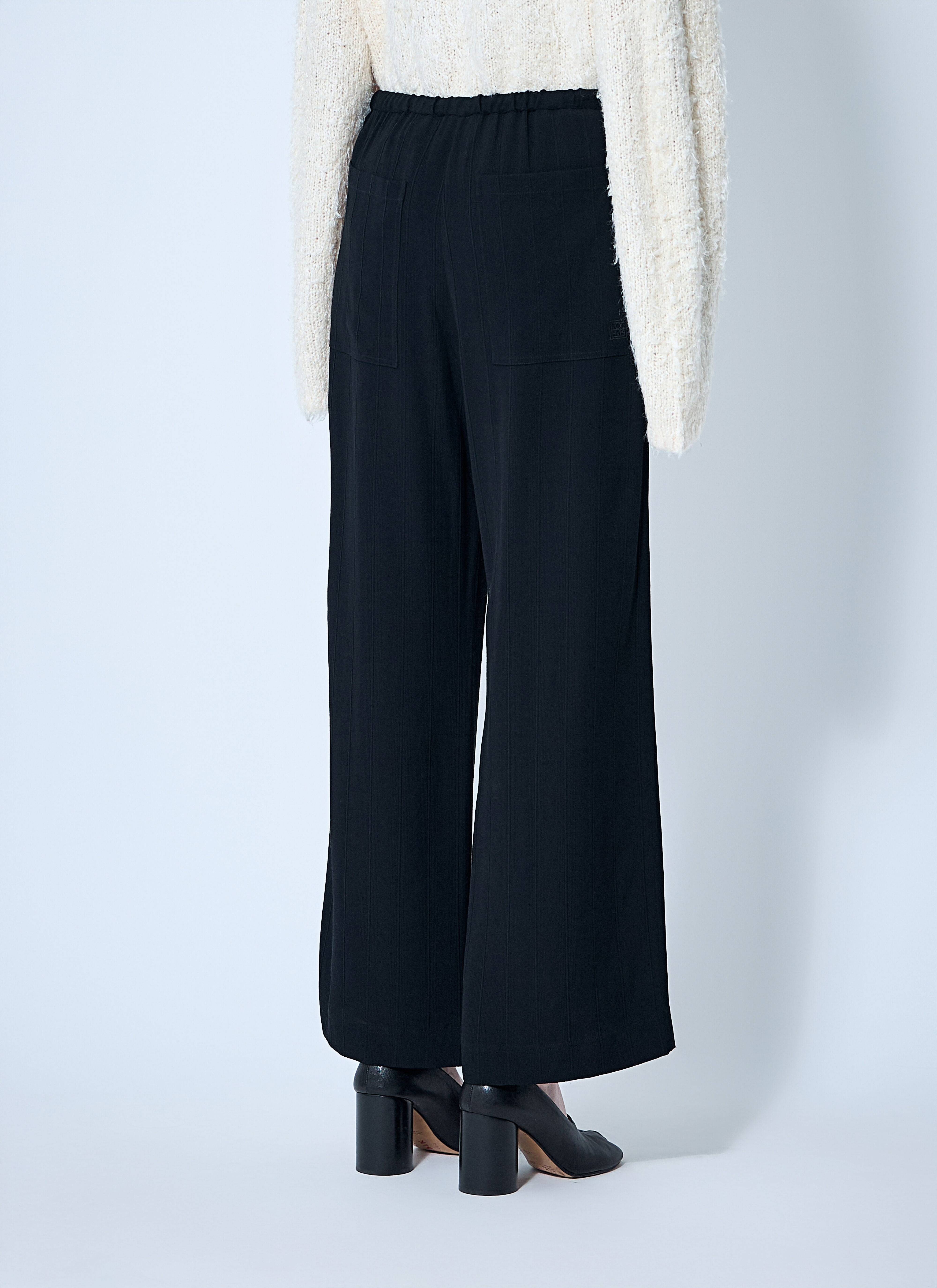 Woven Drawstring Pants - 4