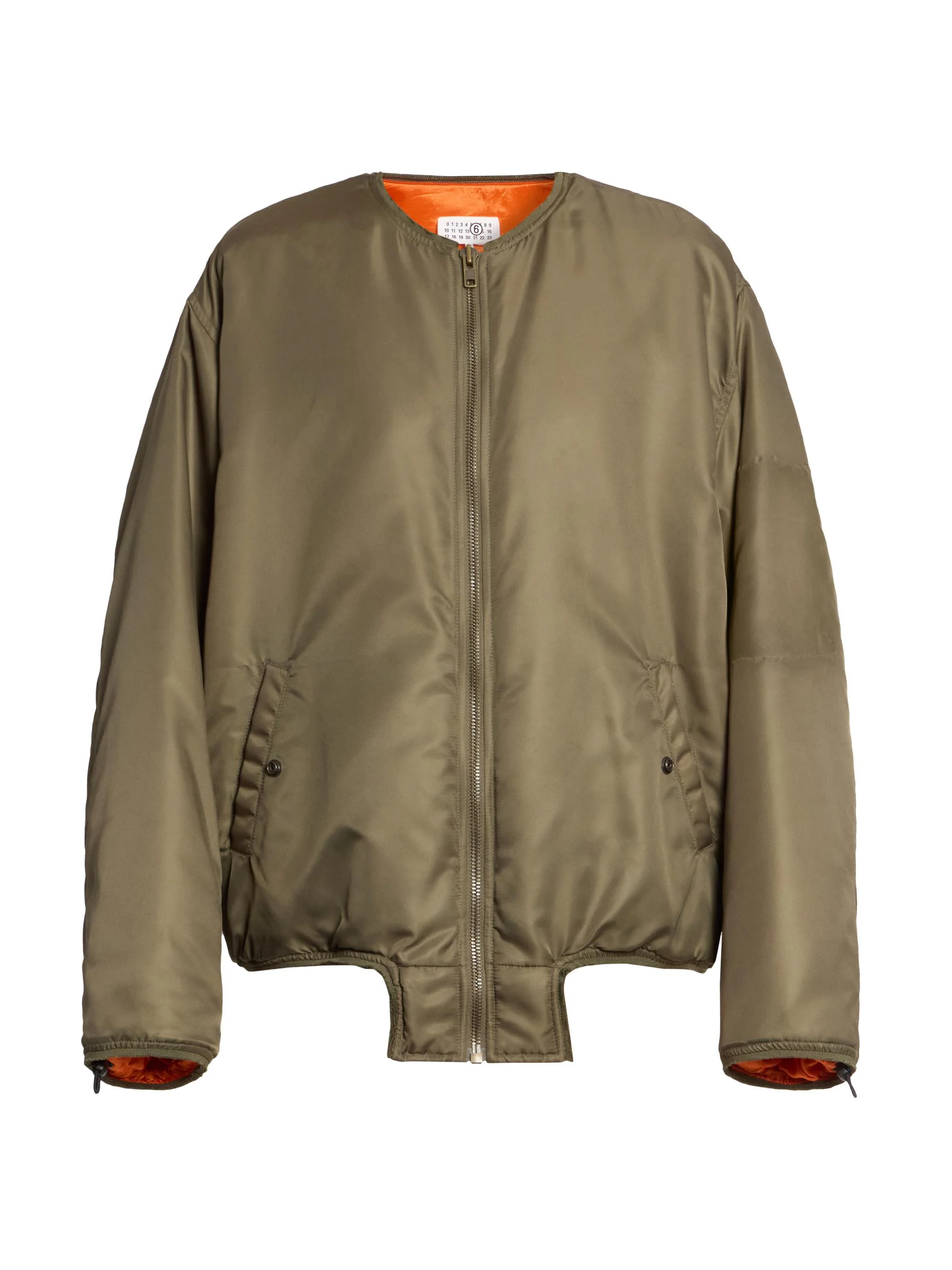 Women's Bomber Jacket - Khaki - 1
