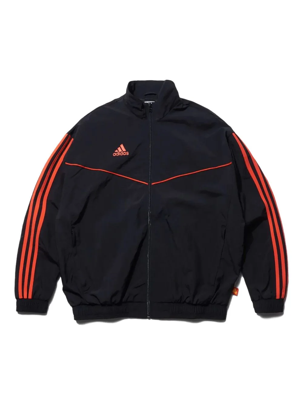 contrasting-logo jacket - 1