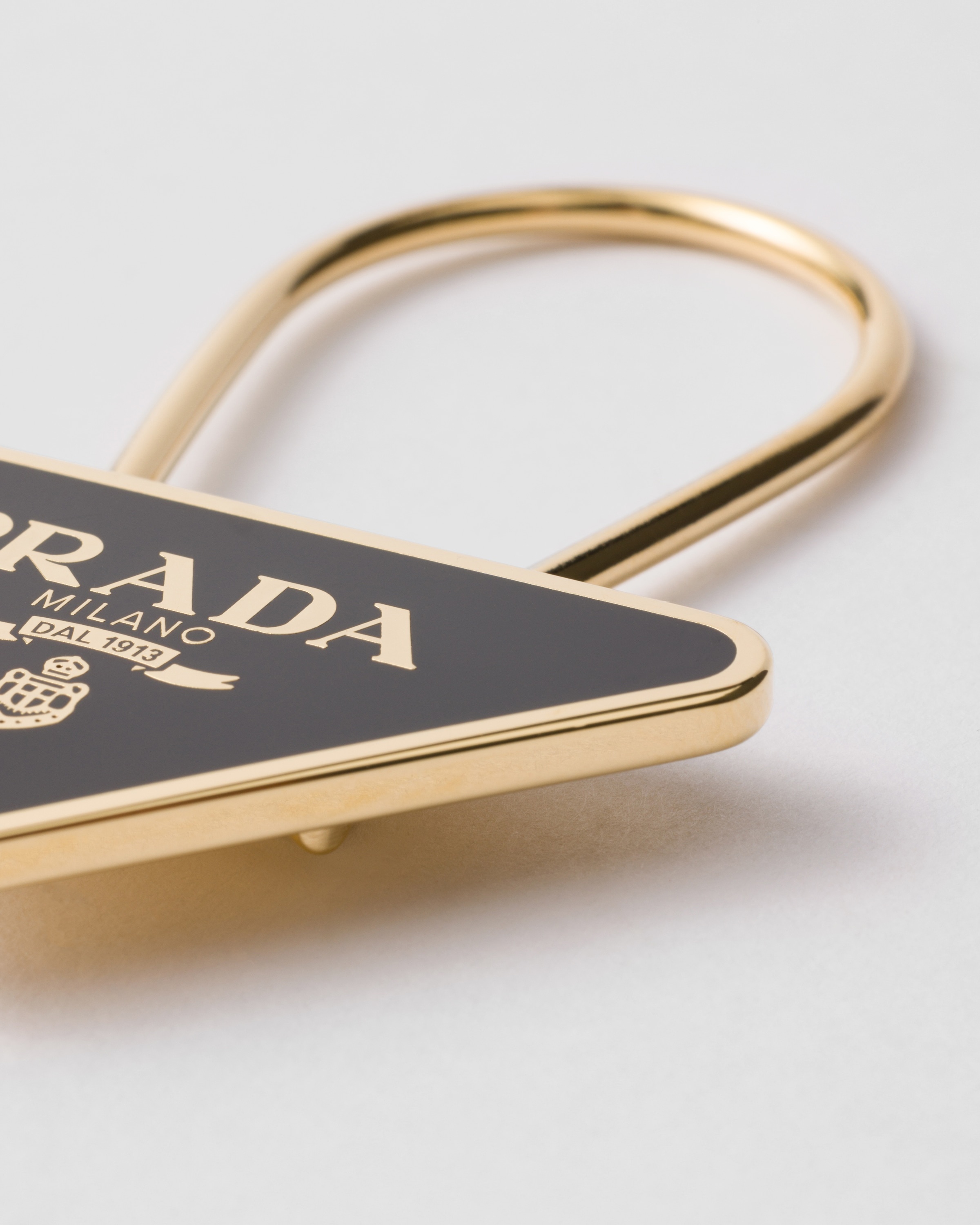 Enameled metal key ring - 2