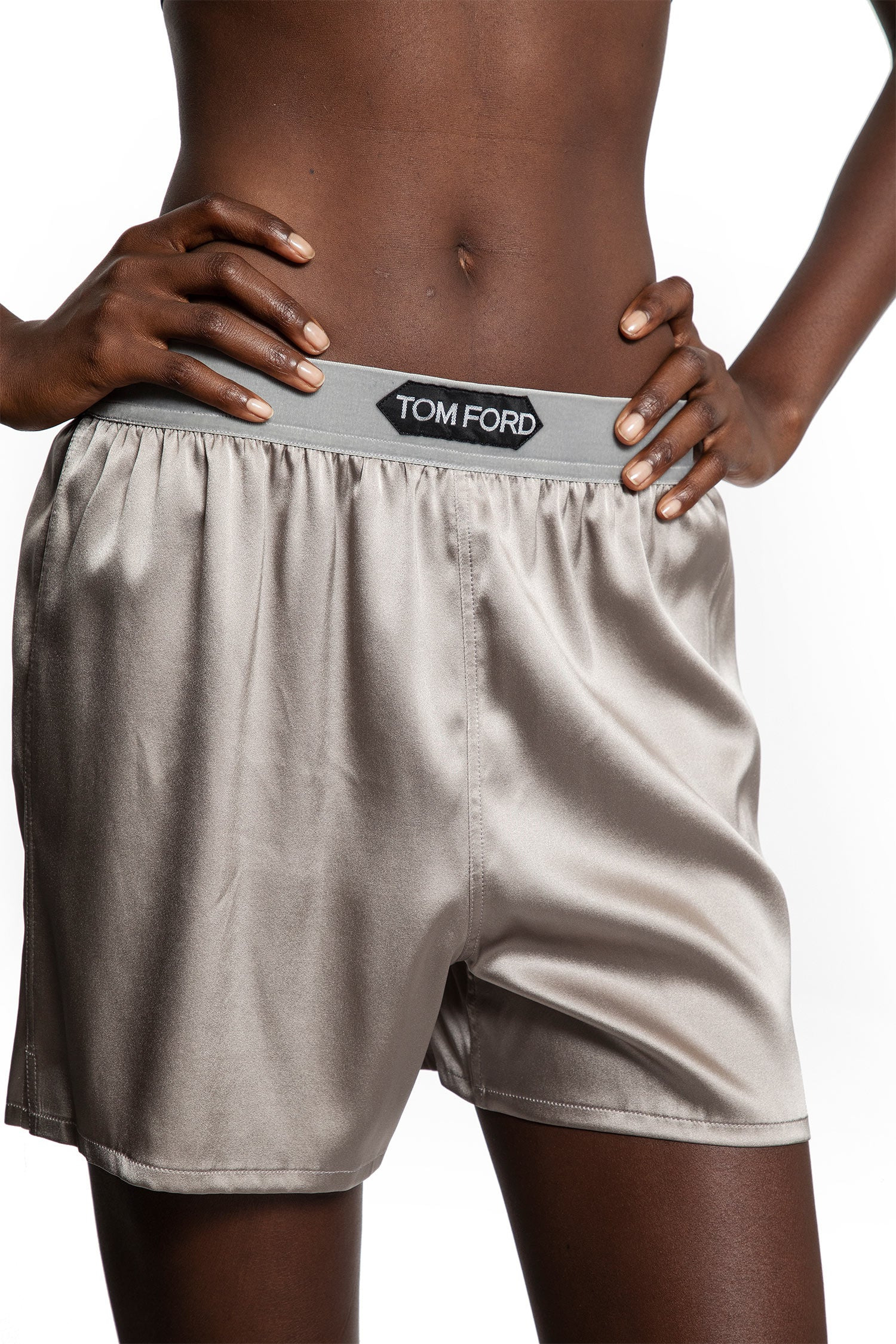 Stretch-Silk-Satin-Pj-Shorts - 4
