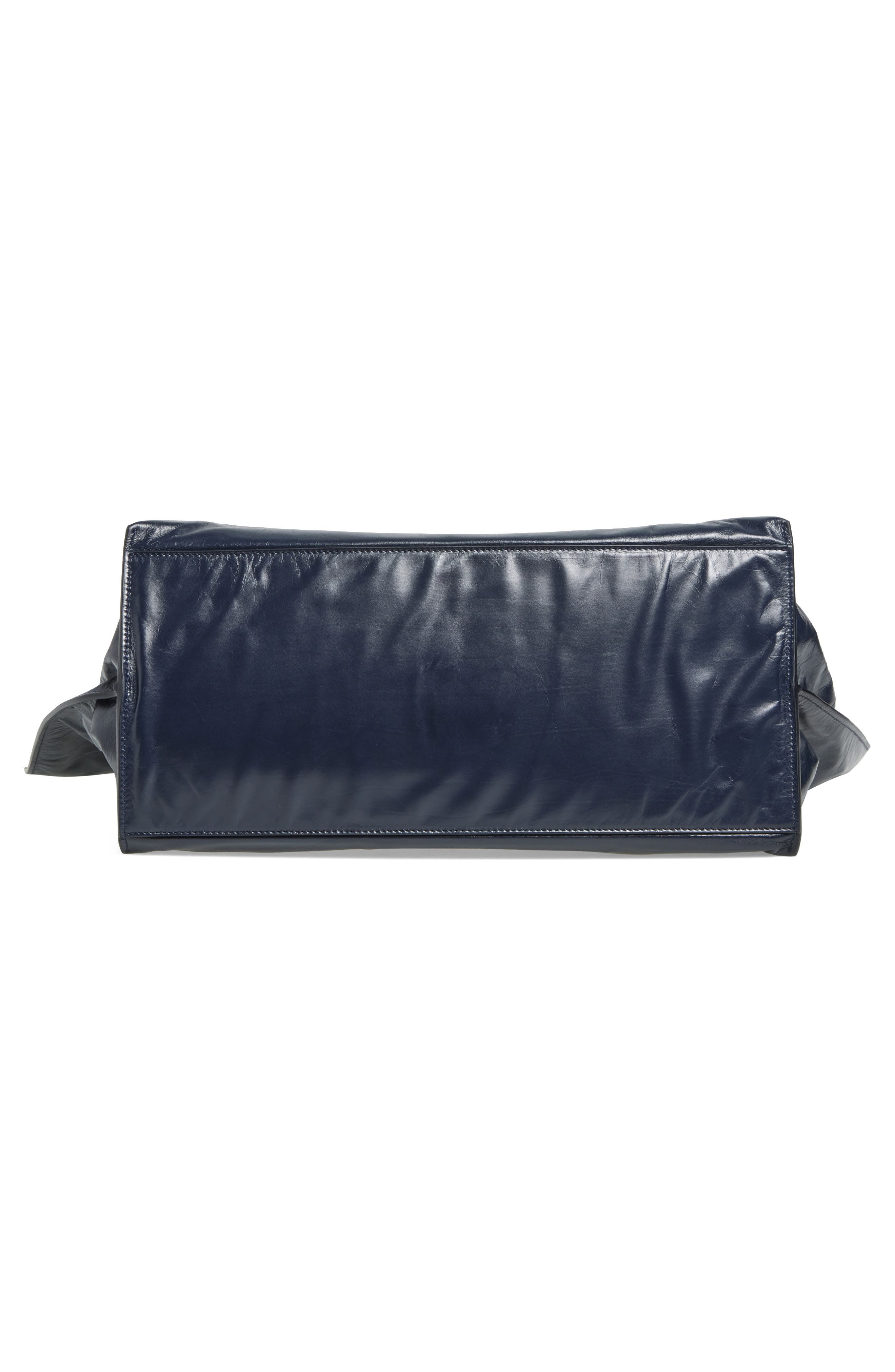 Proenza Schouler Days Leather Tote in Navy at Nordstrom - 6