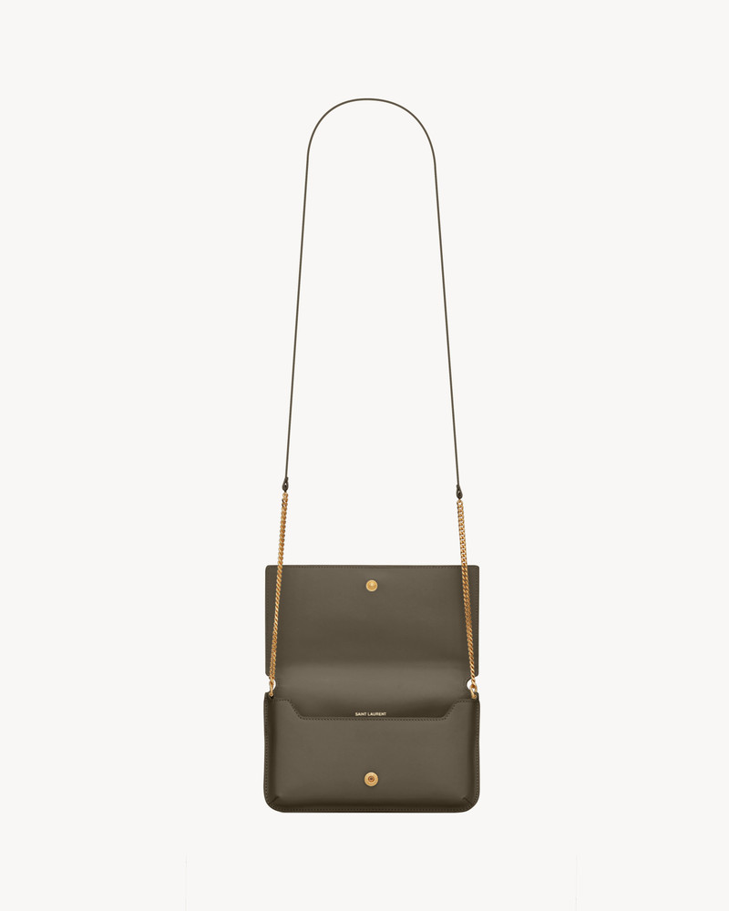 CASSANDRE PHONE HOLDER IN SMOOTH LEATHER 6