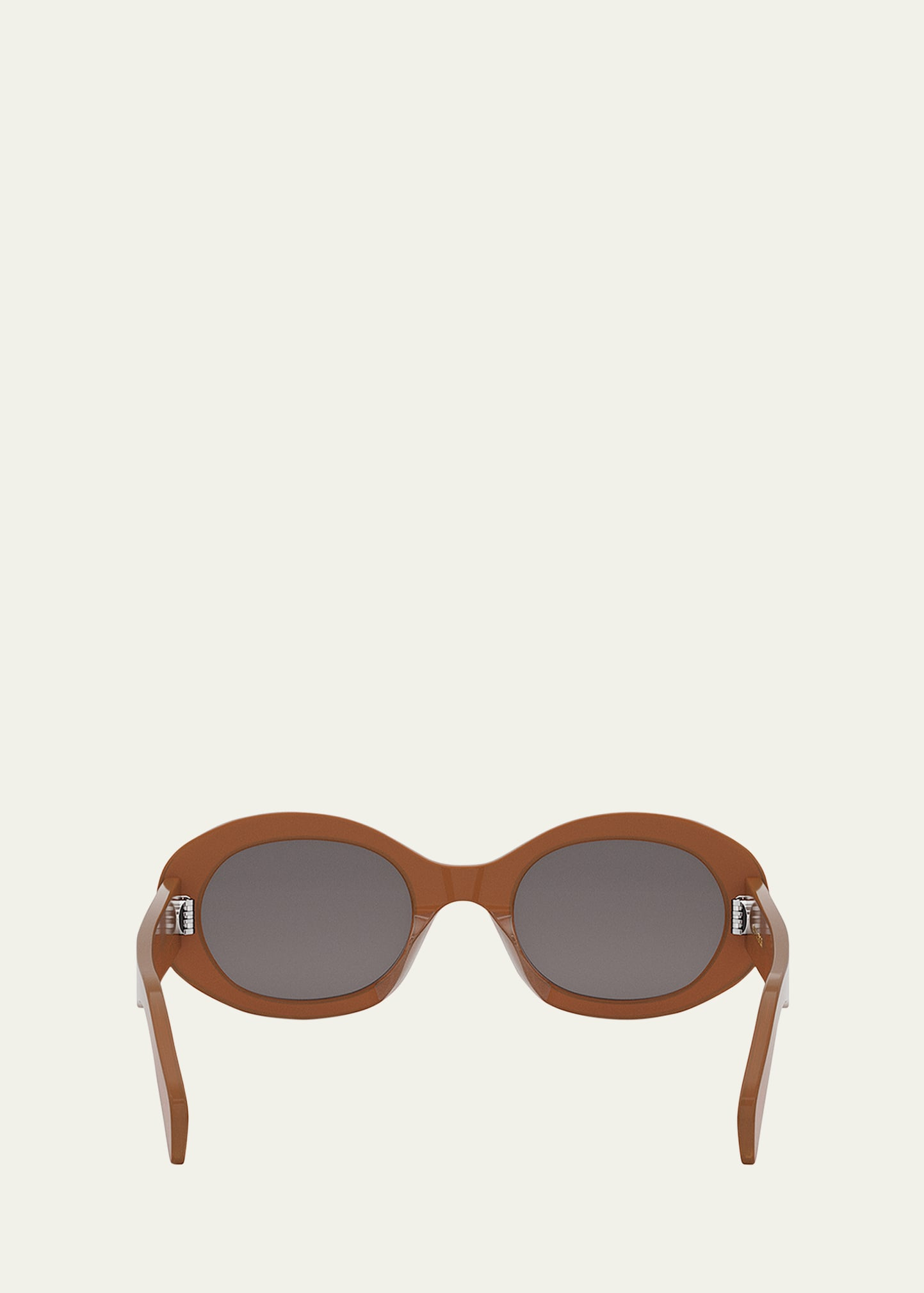 Triomphe Acetate Oval Sunglasses - 5