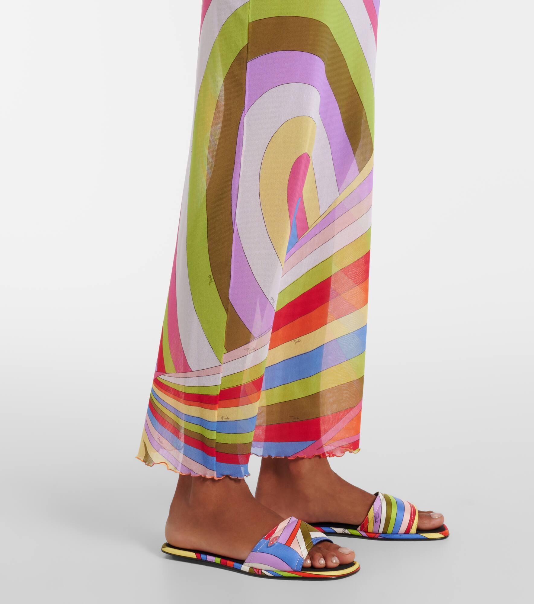 Iride tulle maxi dress - 5