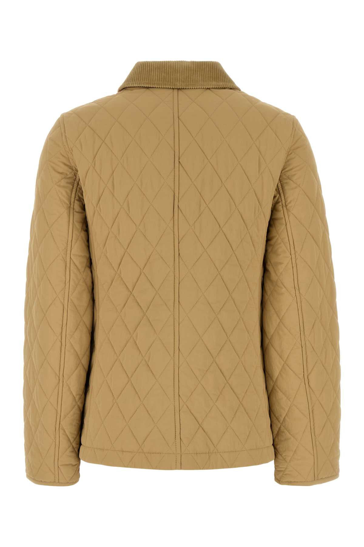 Burberry Women Beige Nylon Jacket - 2