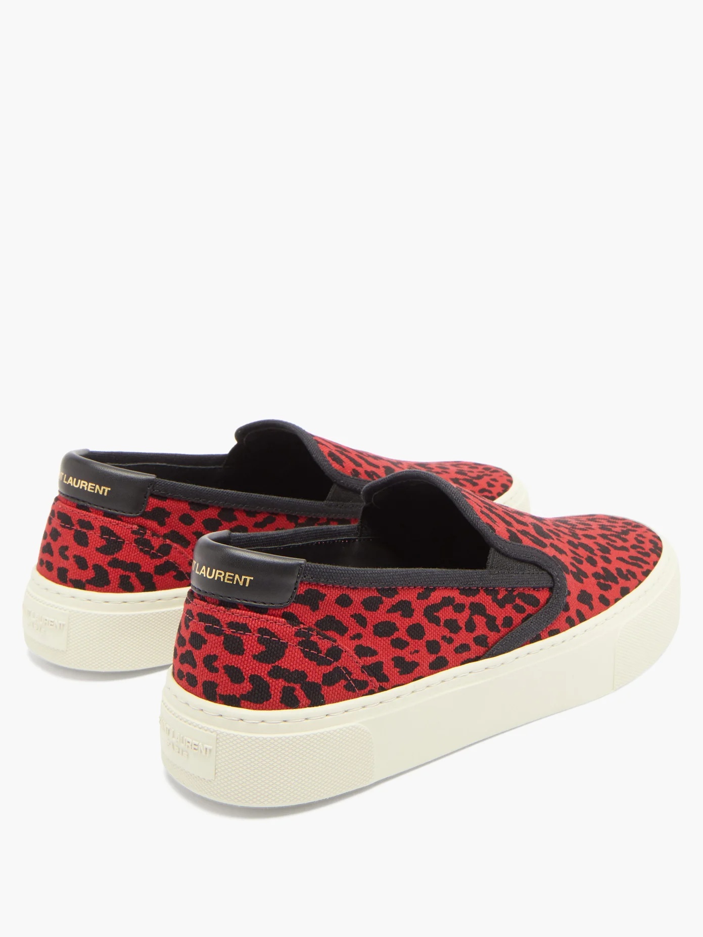 Venice leopard-print slip-on trainers - 4