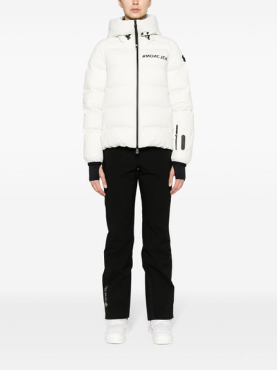 Moncler Grenoble Suisses logo-print puffer jacket outlook
