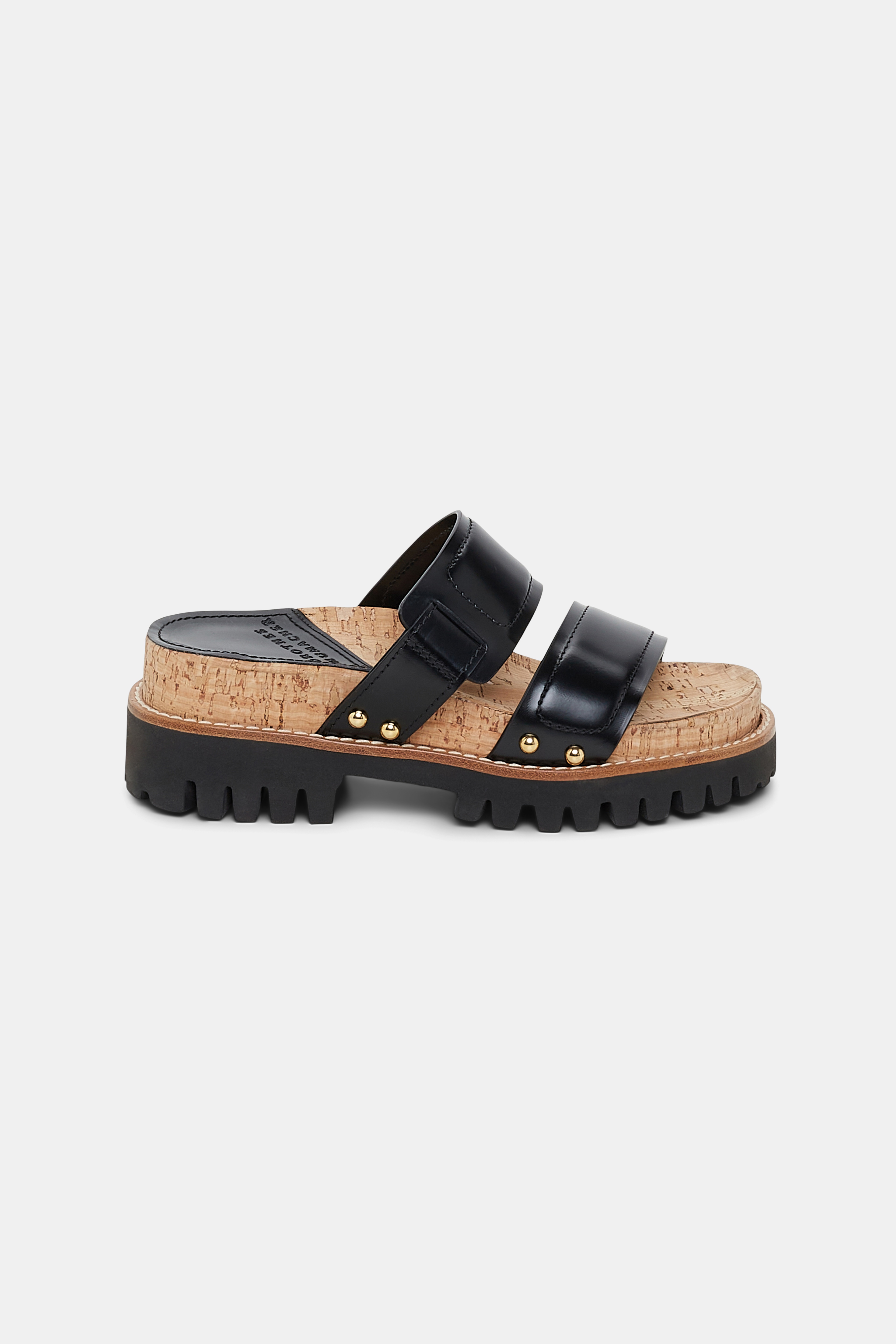 CORK CONTRAST sporty sandal - 1