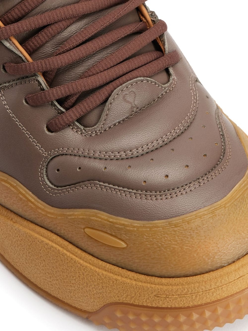 Ami 1509 panelled sneakers - 4
