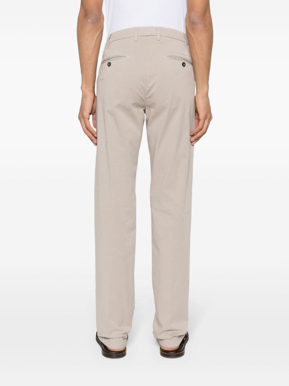 mid-rise tailored trousers - 4