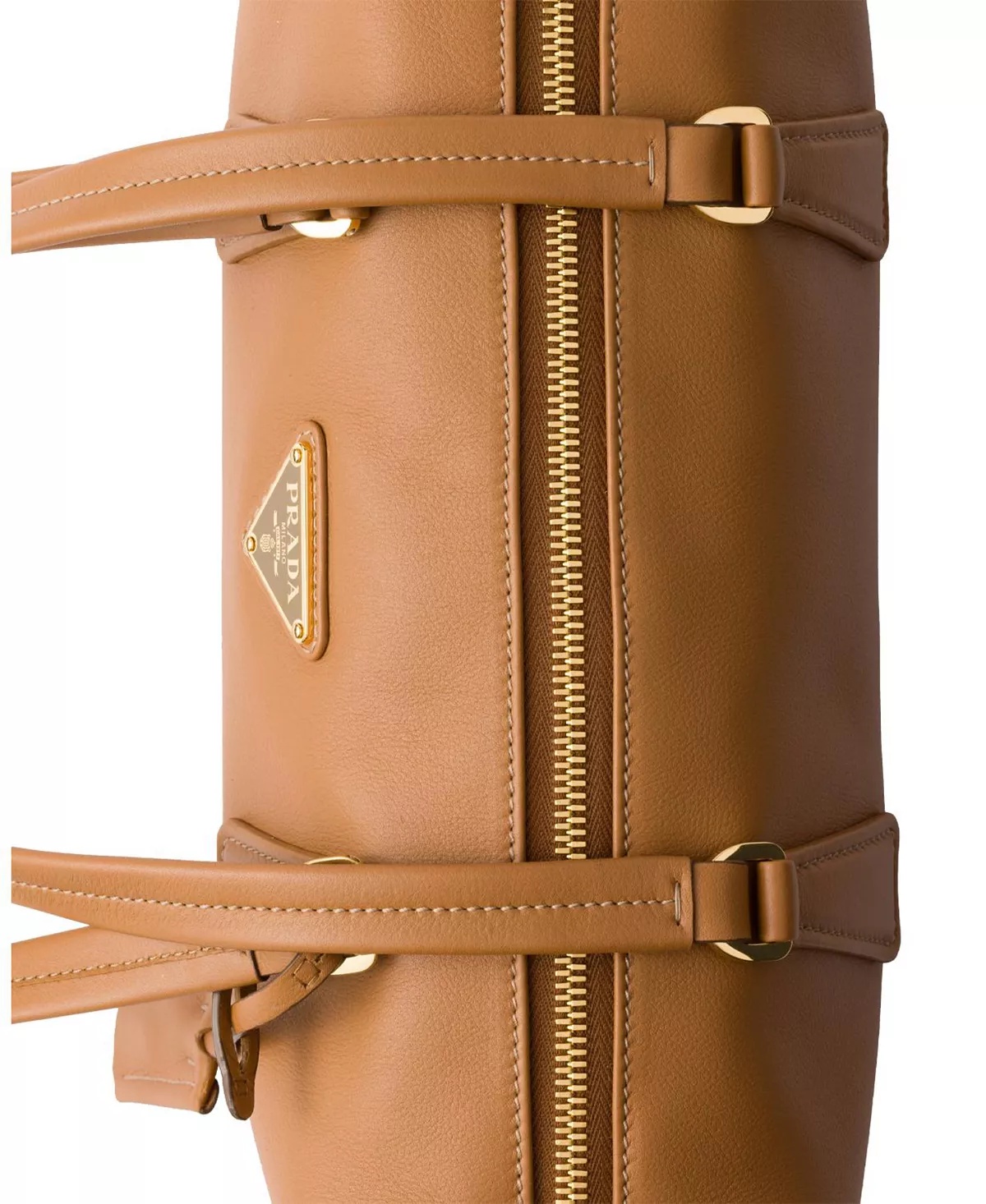 Medium Leather Top-Handle Bag with Padlock - 6