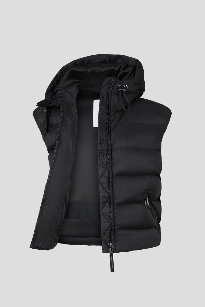 Vreni down waistcoat in Black - 7